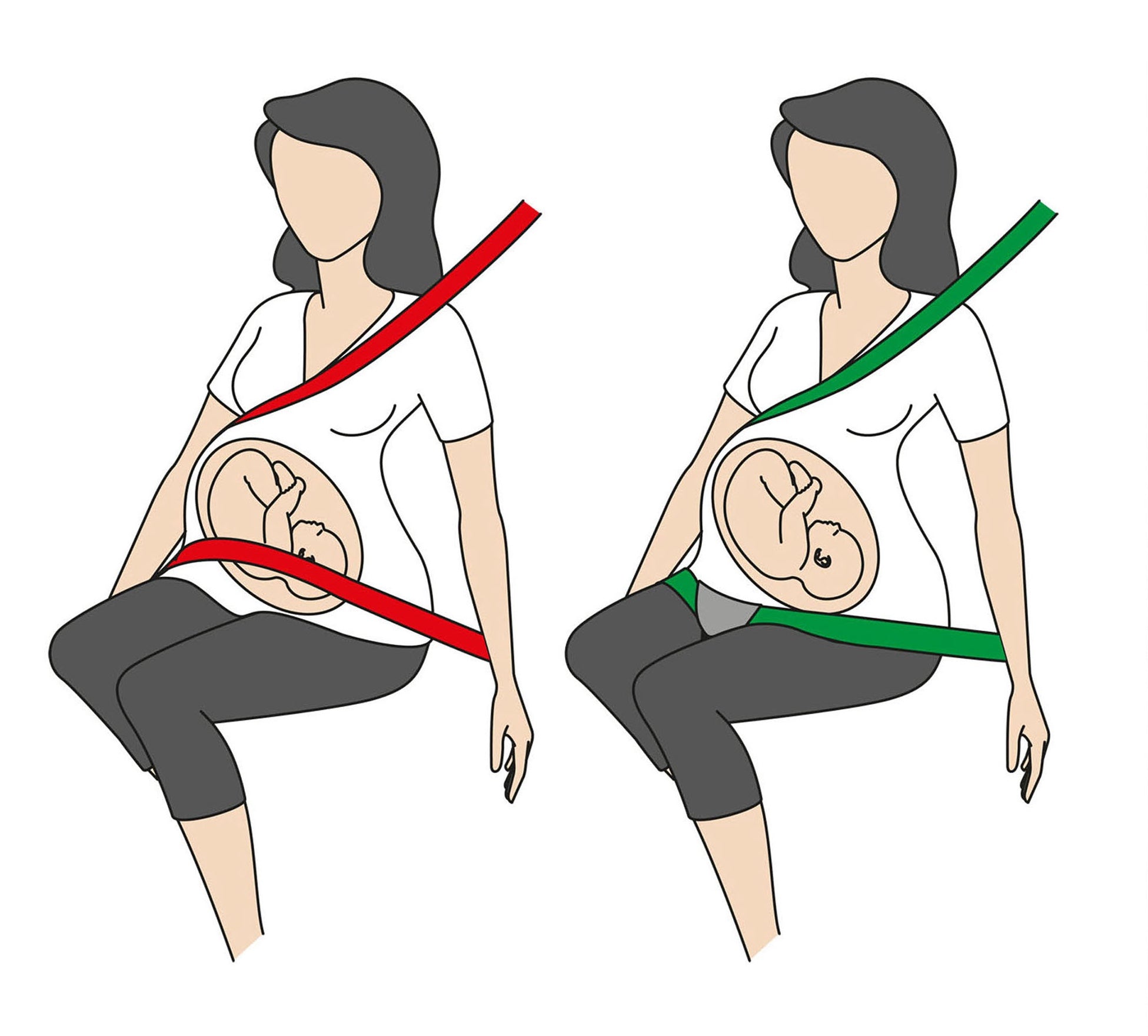 DRIVANA™ nėštumo saugos diržas